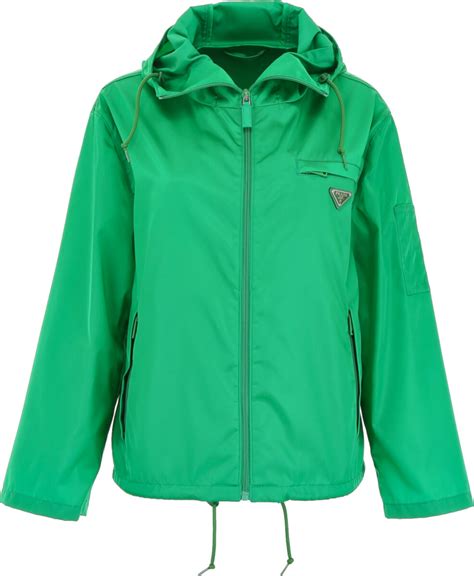 prada green windbreaker